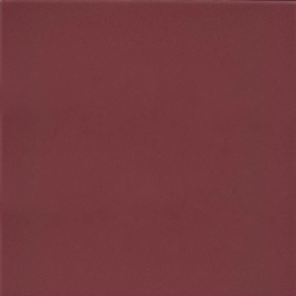 Färgblock borgogna matt 15x15 cm