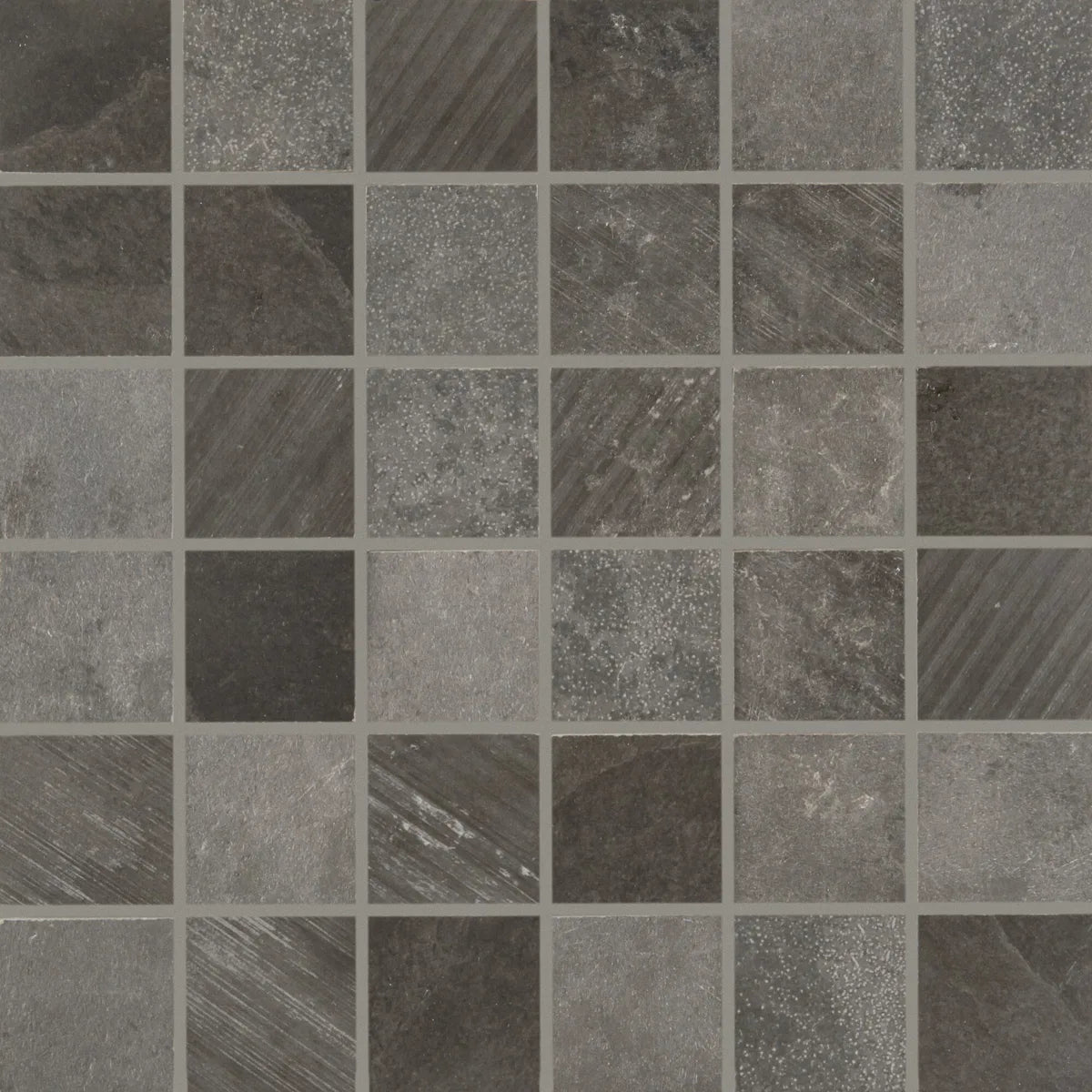 Superfici20 mosaico mix antracite 20x20 cm