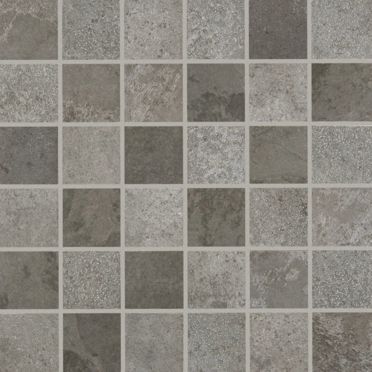 Superfici20 mosaico mix grigio 20x20 cm