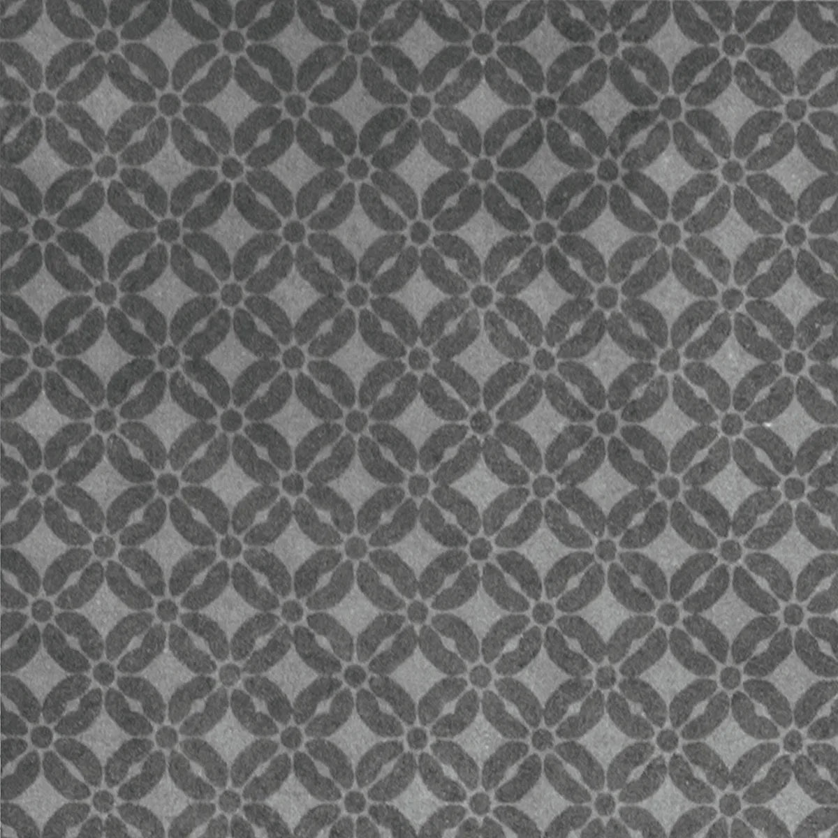 Superfici20 fiore antracite 20x20 cm