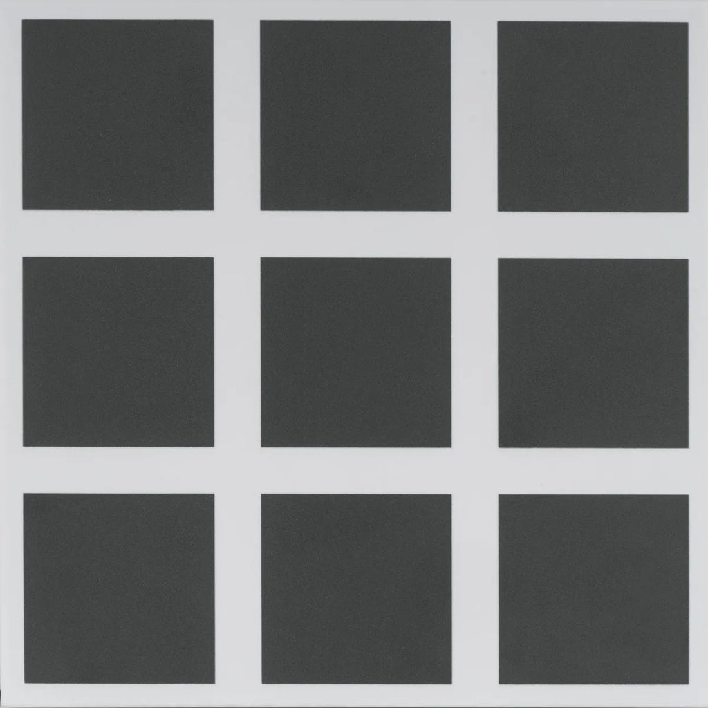 oltre9 bianco.nero 18,6x18,6 cm