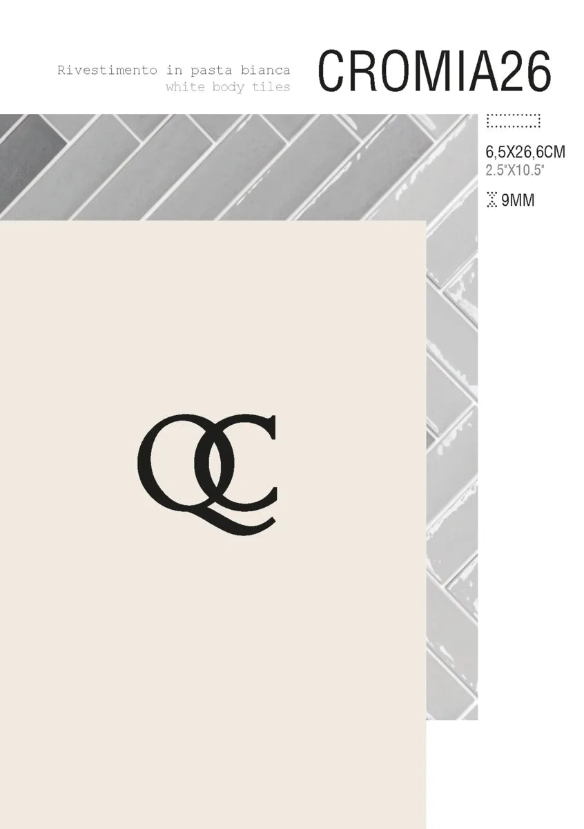 Cromia26 beige3 6,5x26,6 cm