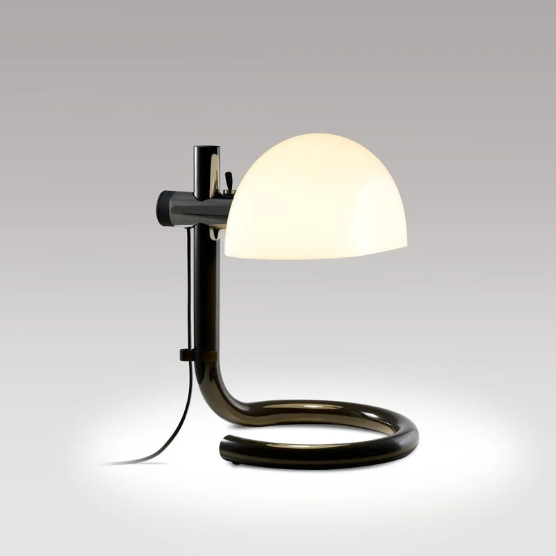 LAURO M CHROMED STEEL-WHITE