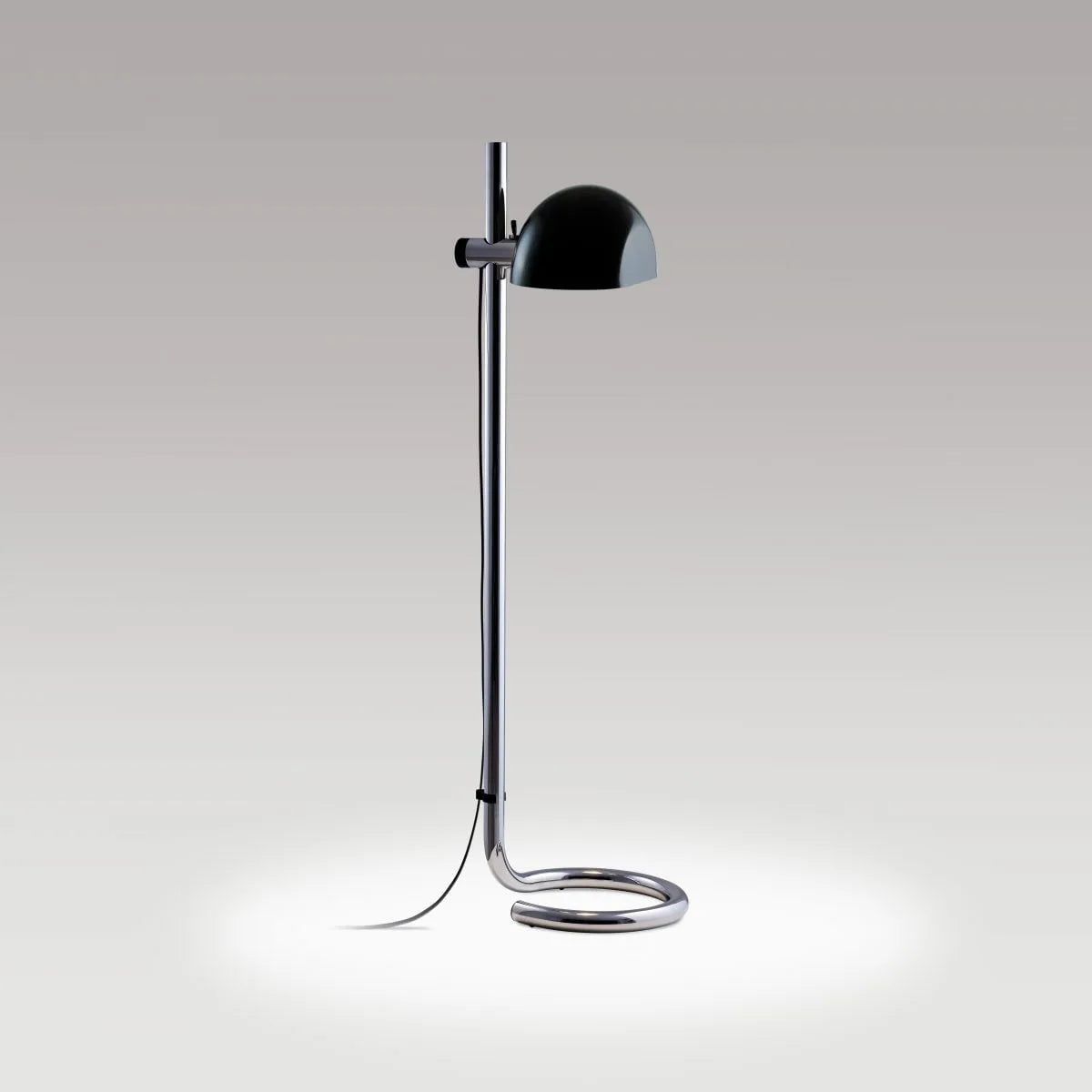 LAURO P CHROMED STEEL-BLACK