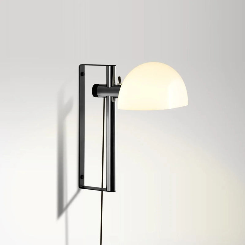 LAURO A CHROMED STEEL-WHITE