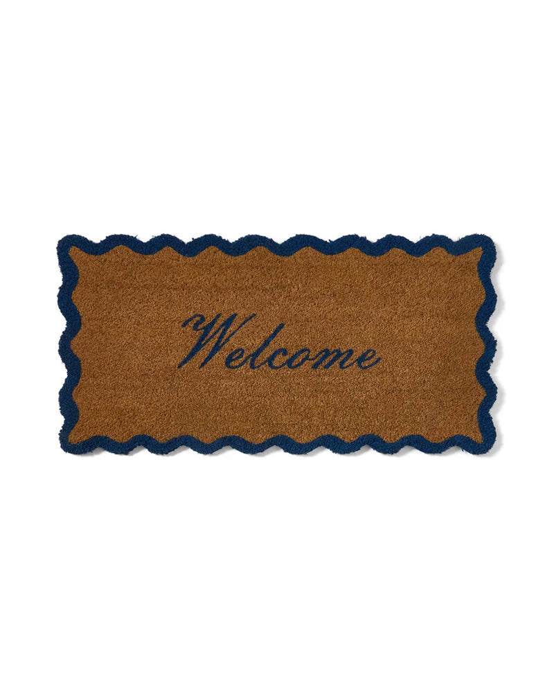Welcome Coir Fibre Door Mat