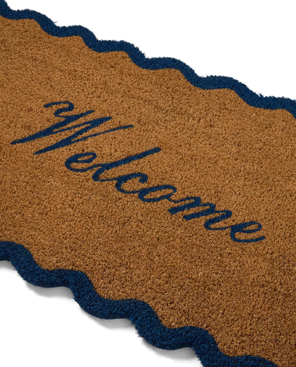 Welcome Coir Fibre Door Mat