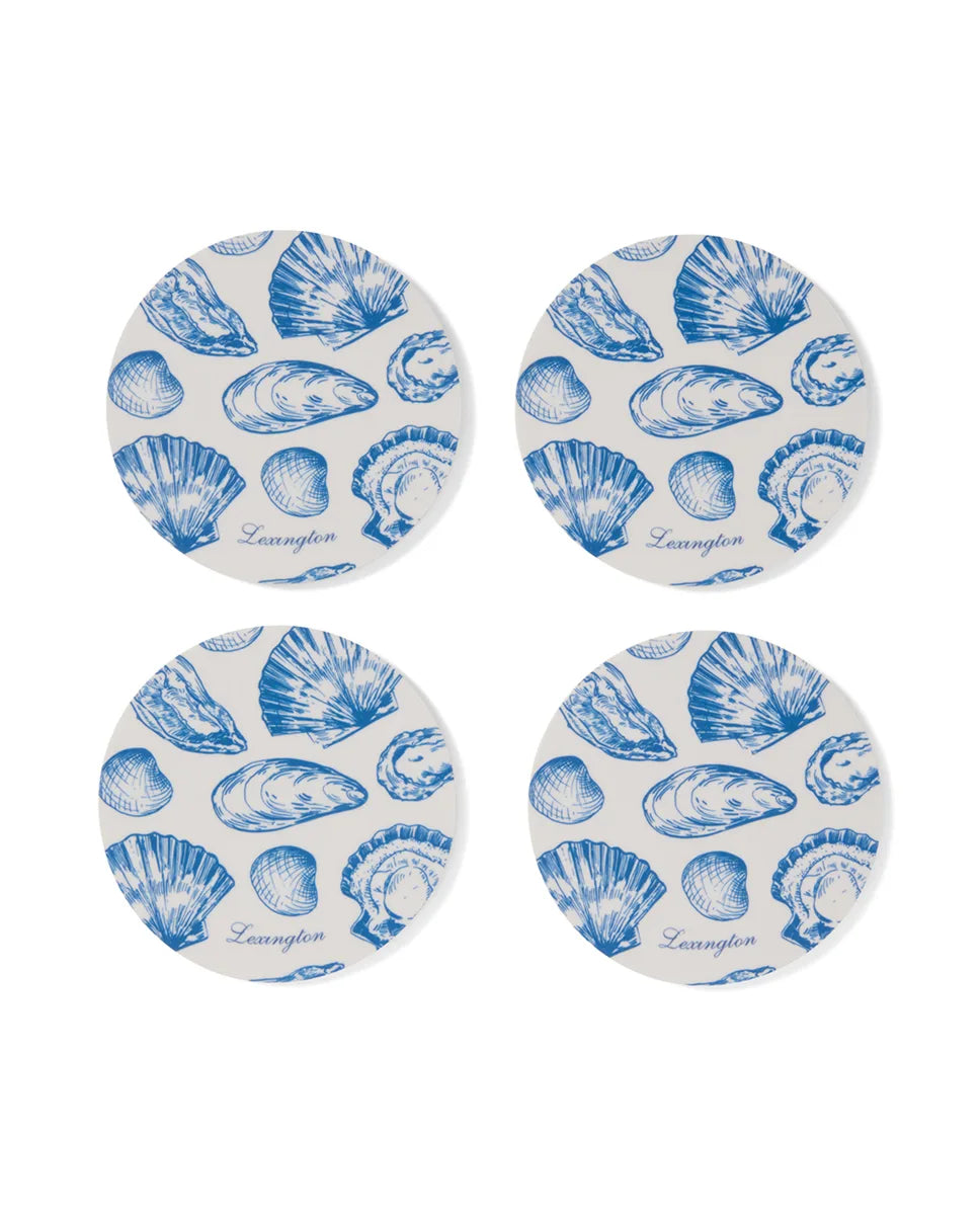 Laminated Double-Sided Coaster Set (set of 4)