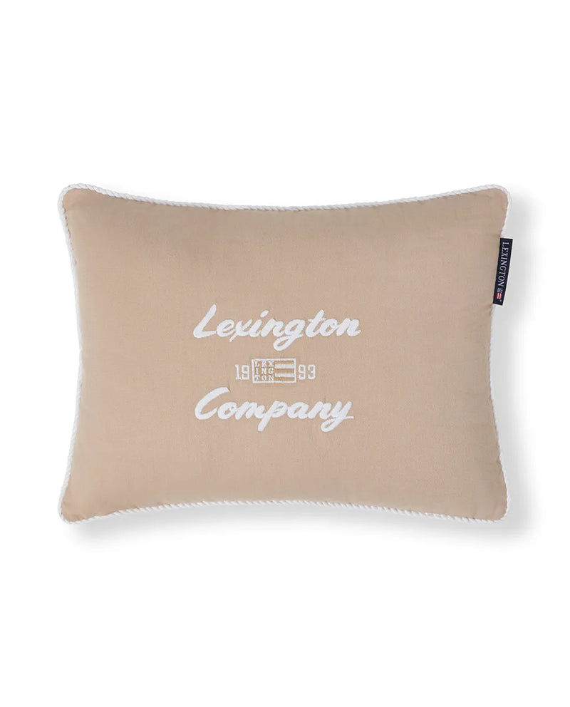 Logo Organic Cotton 40x30 Pillow