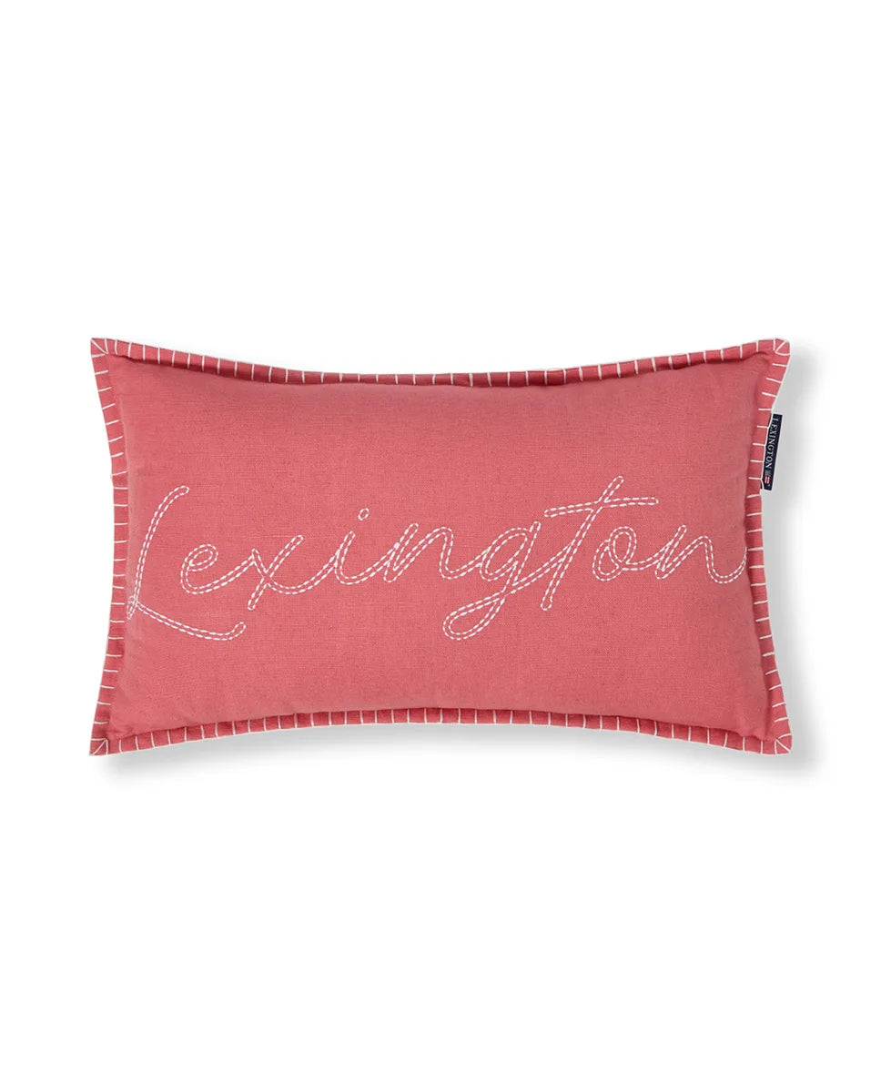 Logo Linen/Cotton 50x30 Pillow