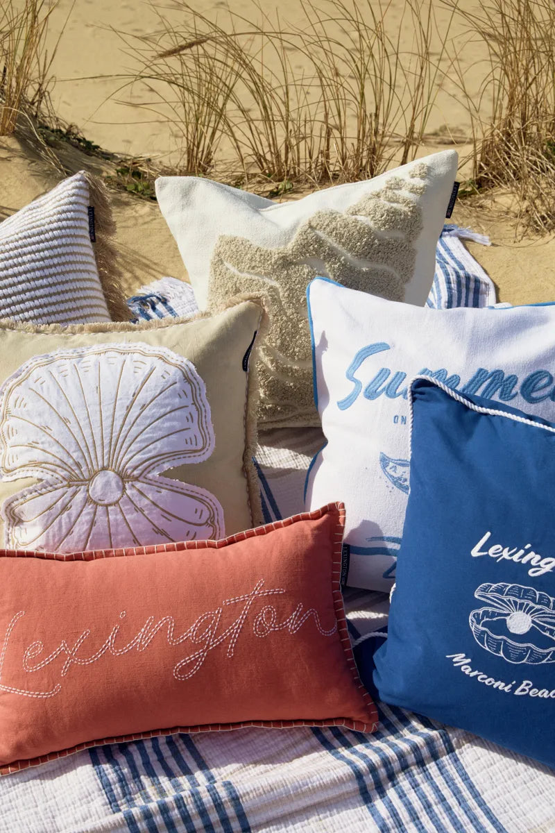 Logo Linen/Cotton 50x30 Pillow