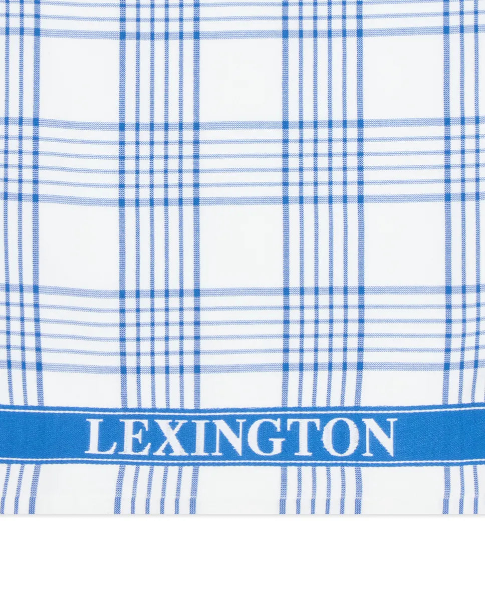 Checked Org Cotton Terry Kitchen Towel