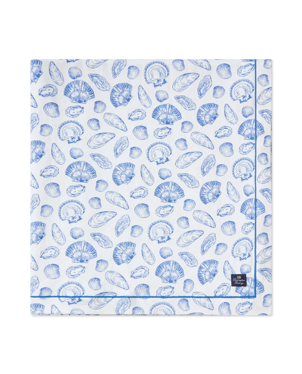 Shell Printed Organic Cotton Napkin