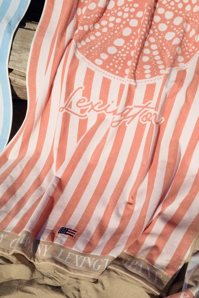 Summer Cotton Velour Beach Towel