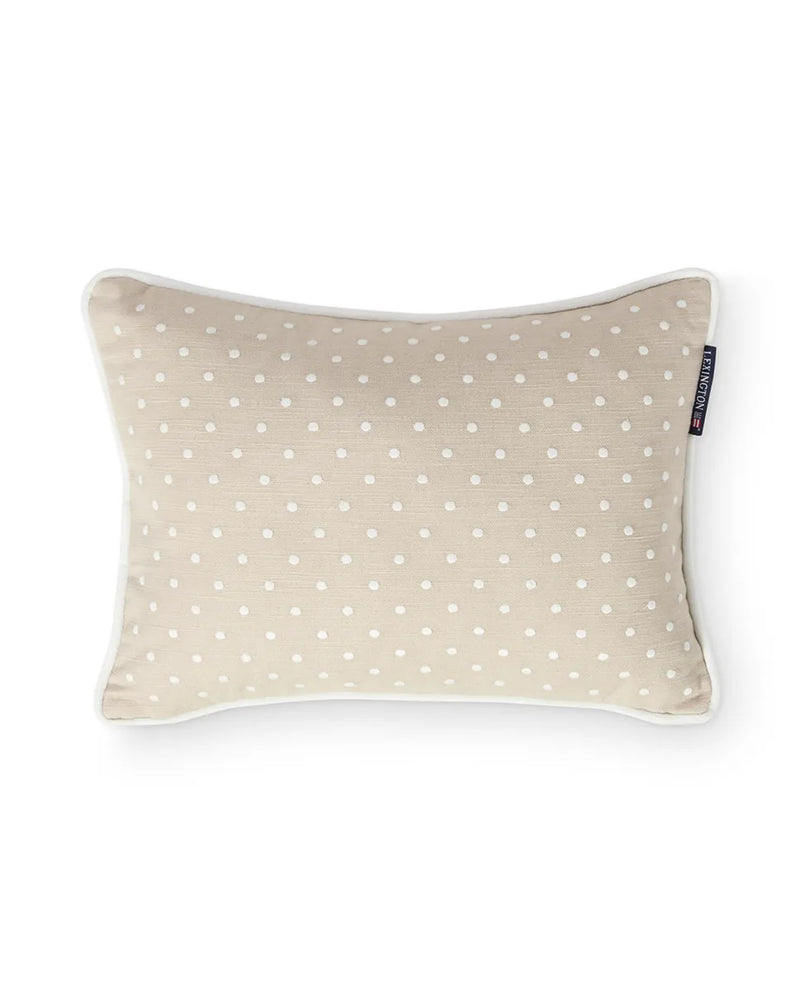 Dotted Linen/Cotton 40x30 Pillow