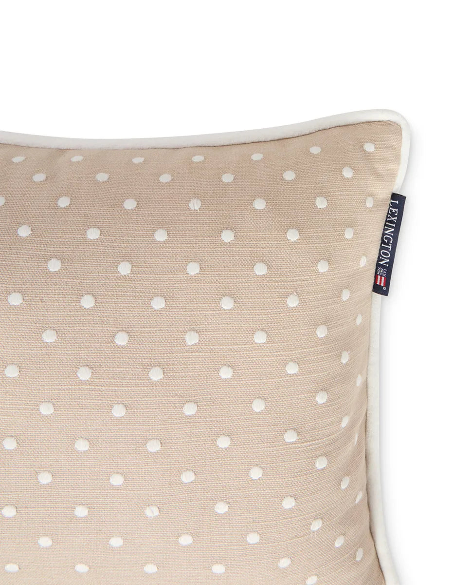 Dotted Linen/Cotton 40x30 Pillow