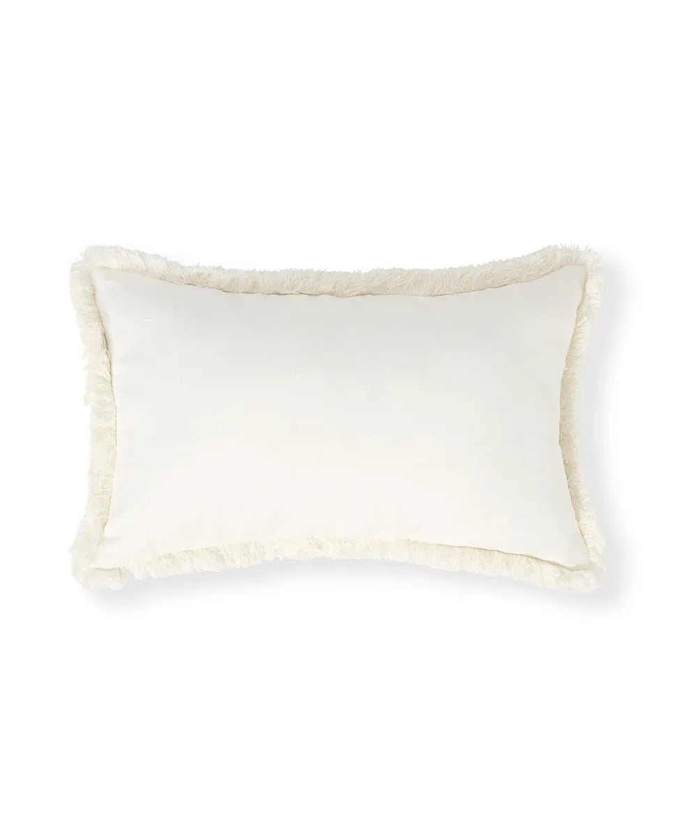 Linen/Cotton Fringe 50x30 Pillow