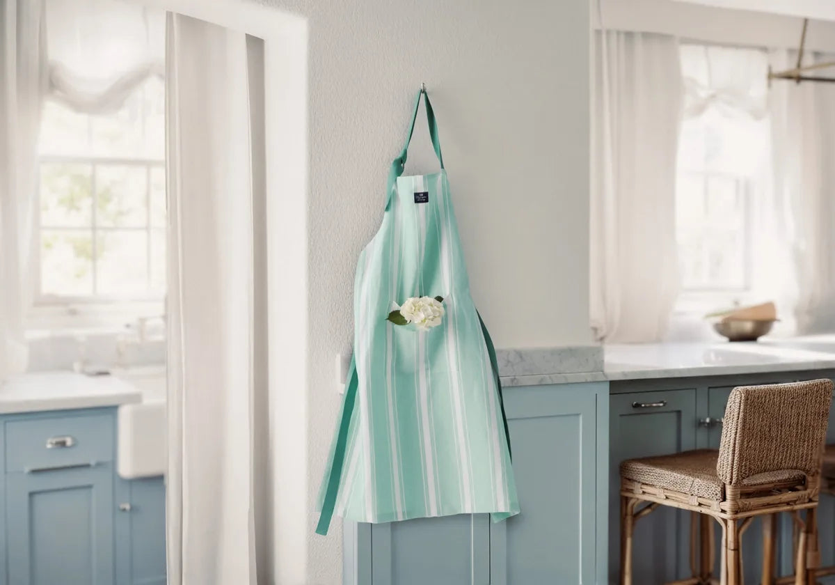 Striped Linen/Cotton Apron