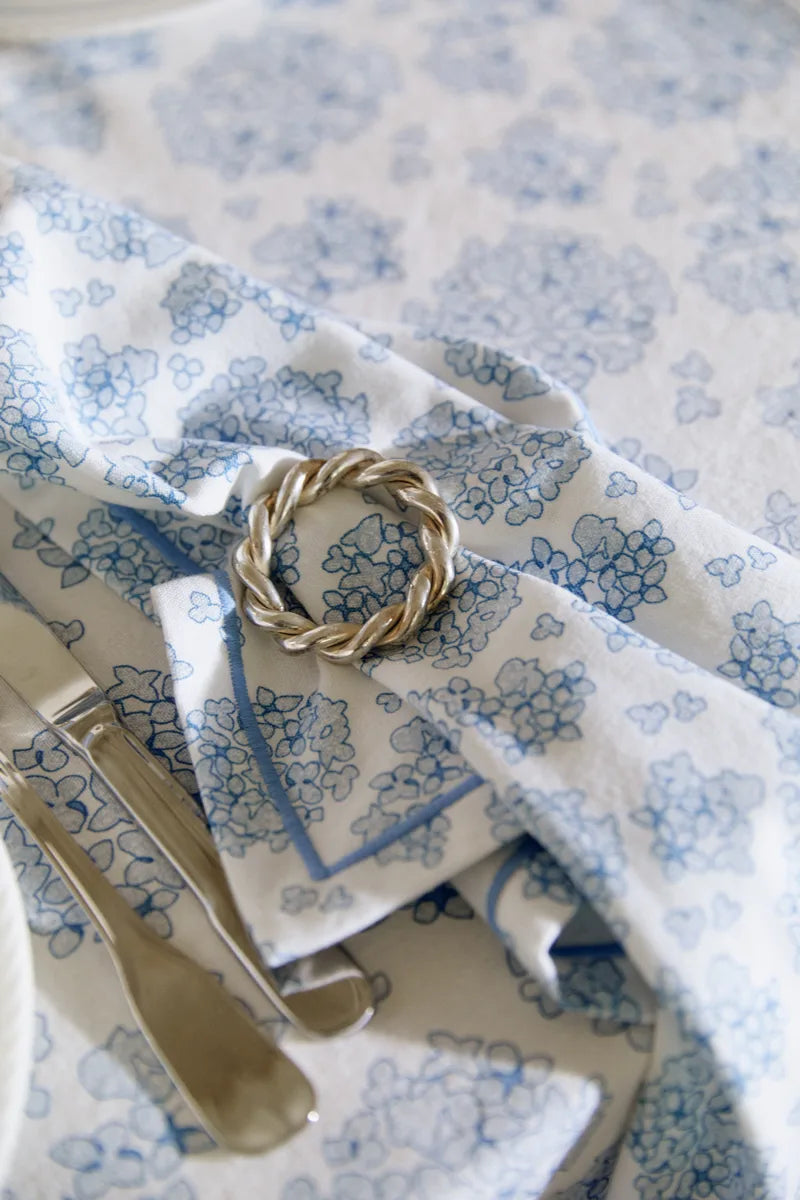 Floral Printed Organic Cotton Napkin
