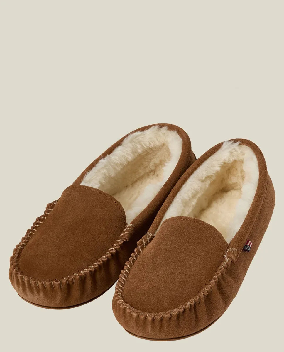 Women's Suede Indoor Loafers