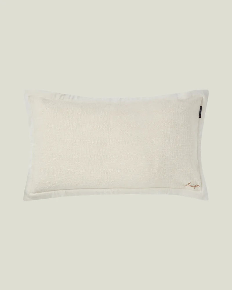 Herringbone Organic Cotton 90x50 Pillow Cover