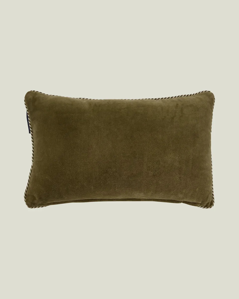 Boston Club Organic Cotton Velvet 50x30 Pillow