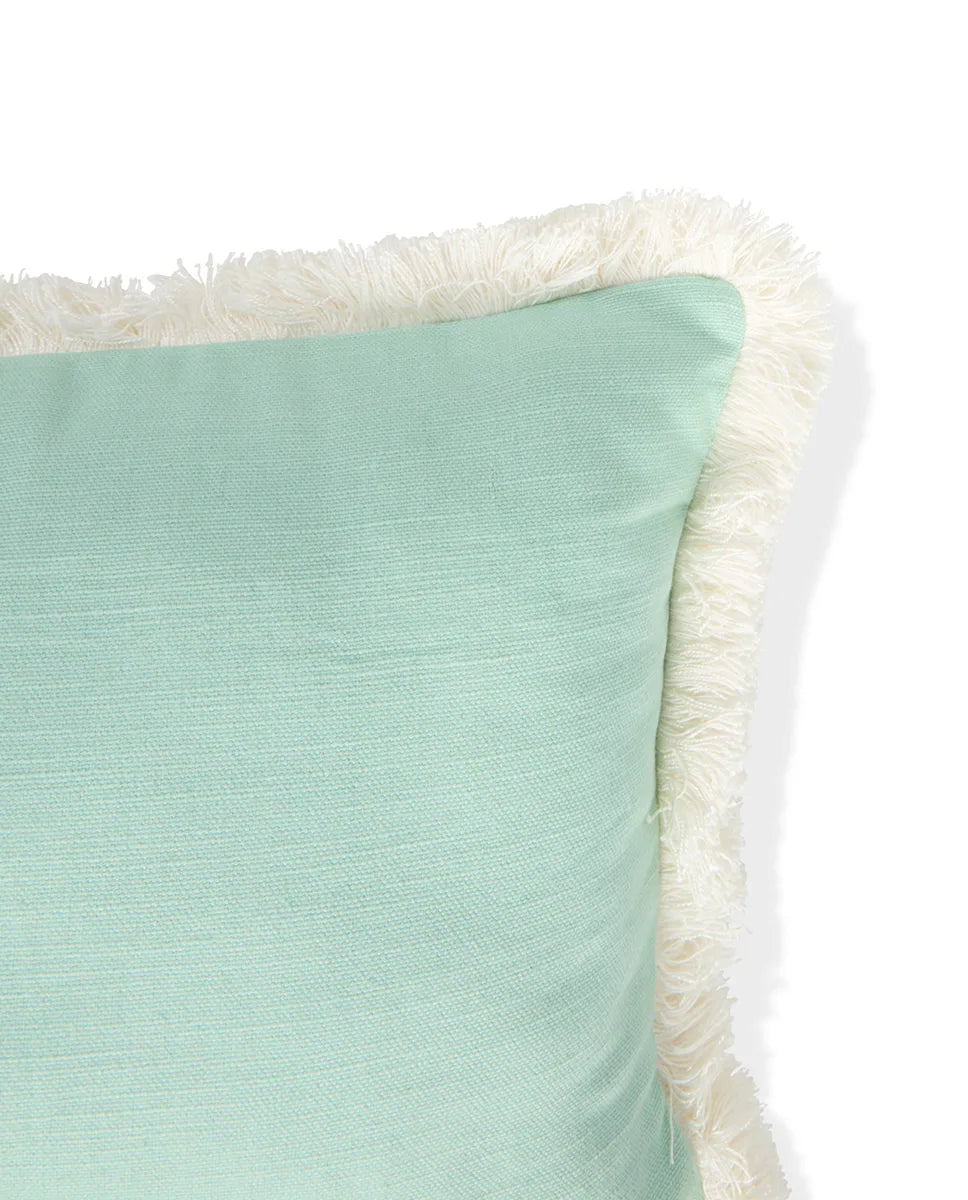 Linen/Cotton Fringe 50x30 Pillow
