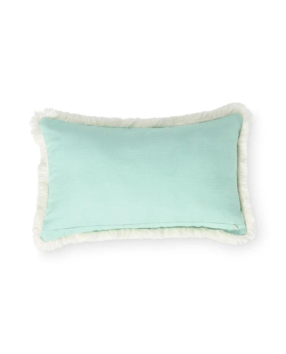 Linen/Cotton Fringe 50x30 Pillow