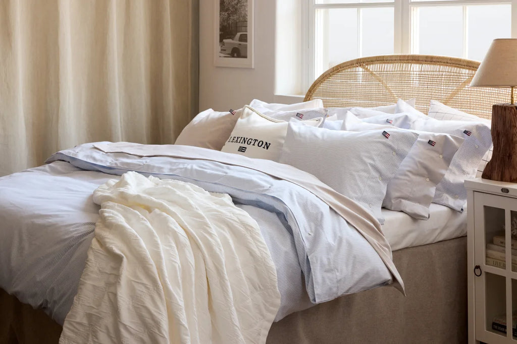 Logo Organic Cotton Velvet Pillow Cover