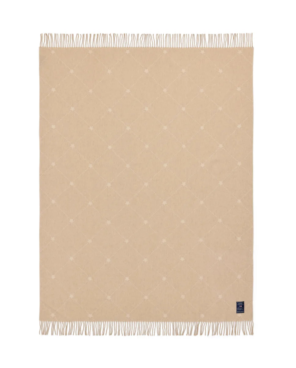 Signature Star Recycled Wool Throw