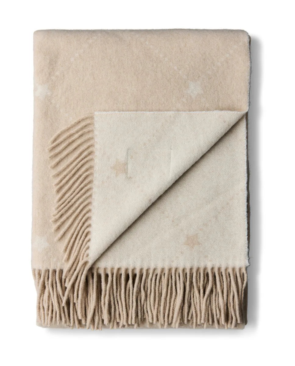 Signature Star Recycled Wool Throw