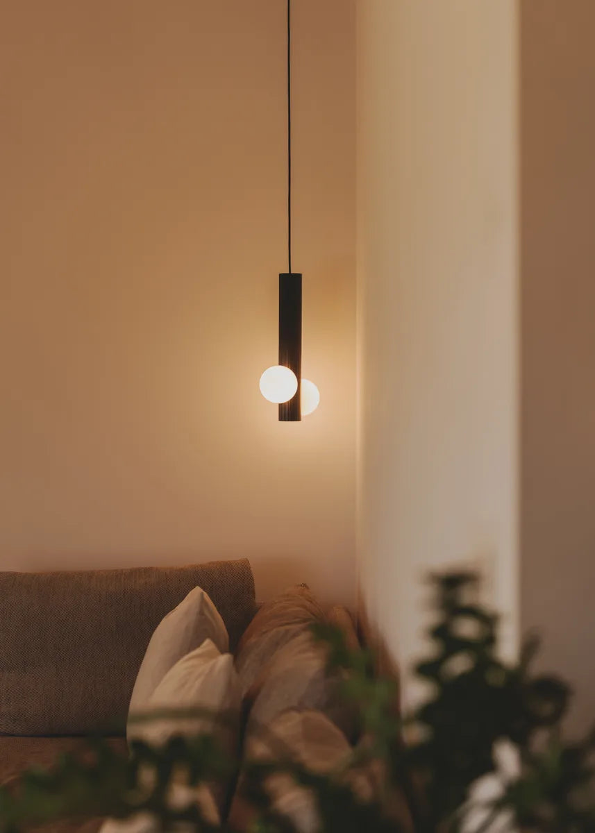Land Pendant 2 x  G9 Anthracite grey